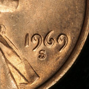 1969-S doubled die cent